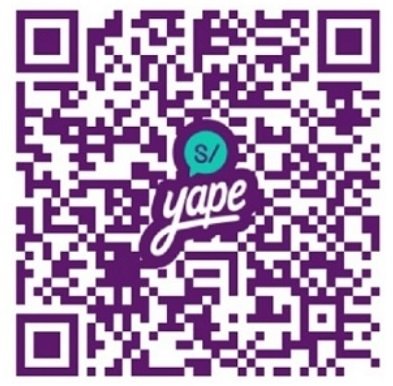 Código QR para pagar por Yape